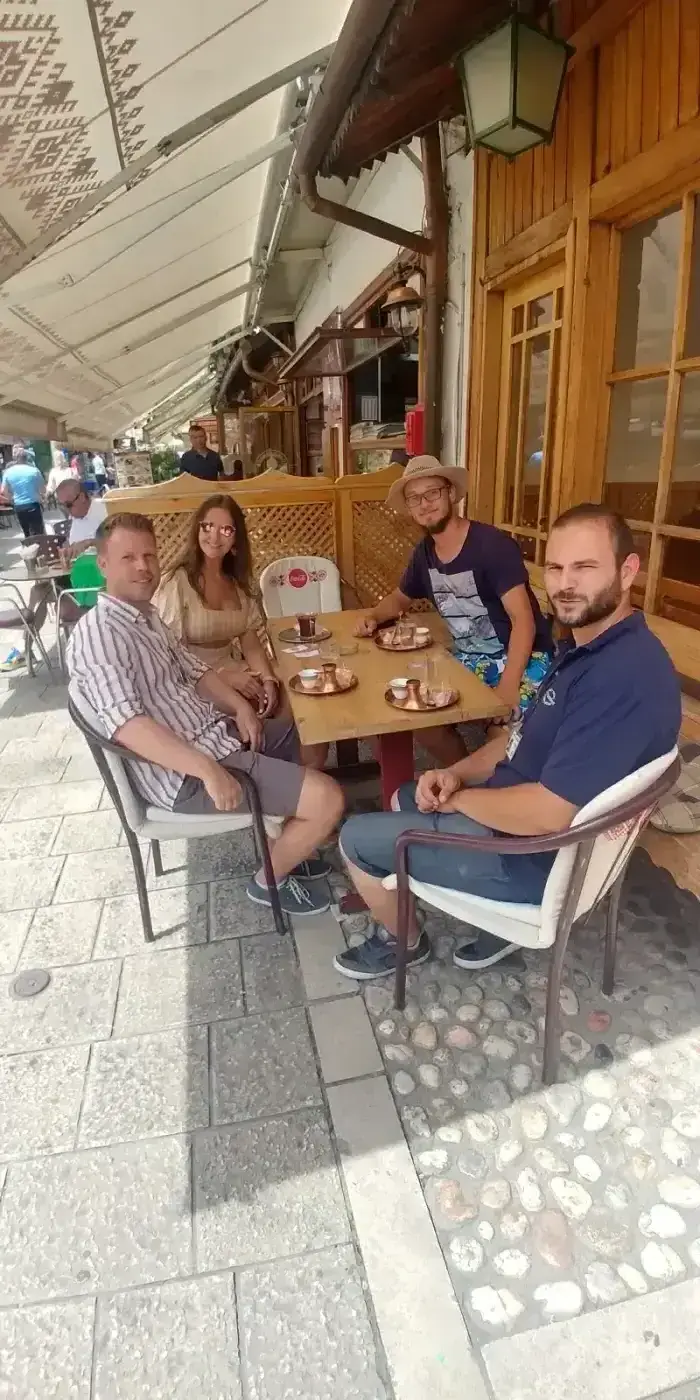 Walking through Sarajevo Old Town on a Free Walking Tour