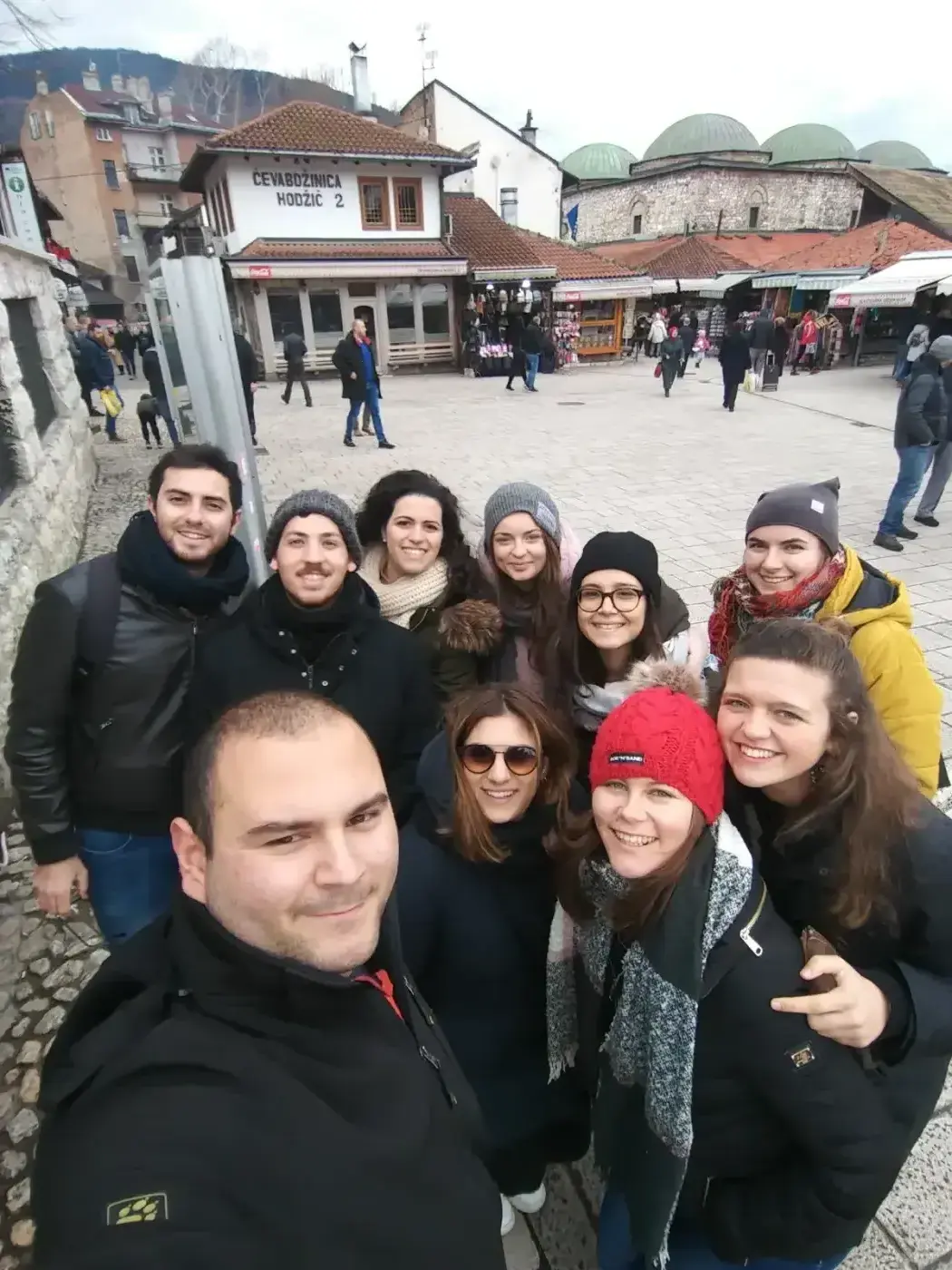 Sarajevo Free Walking Tour learning about Bosnian history