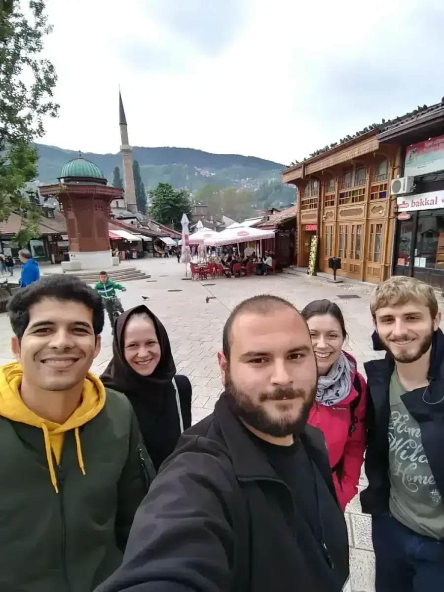 Sarajevo Free Walking Tour showcasing East meets West culture