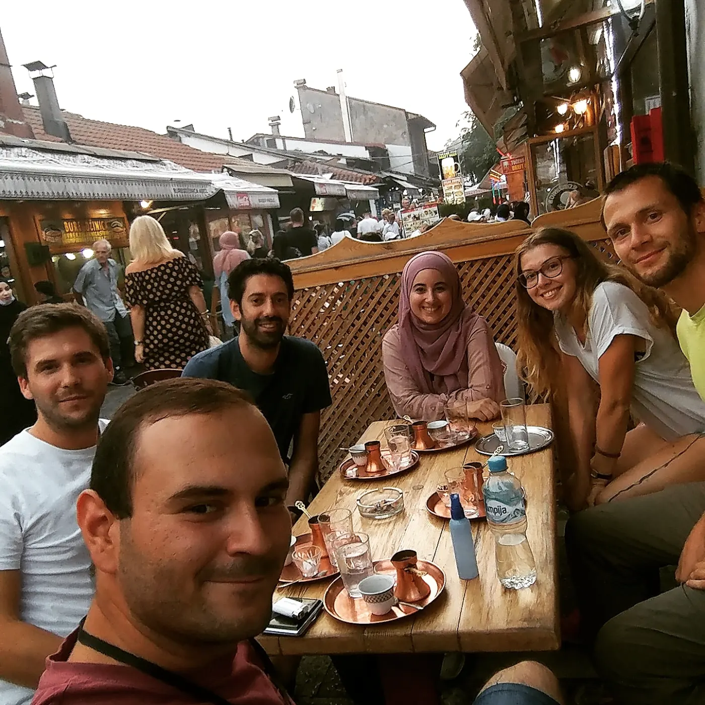 Free Walking Tour Sarajevo passing through Ferhadija street