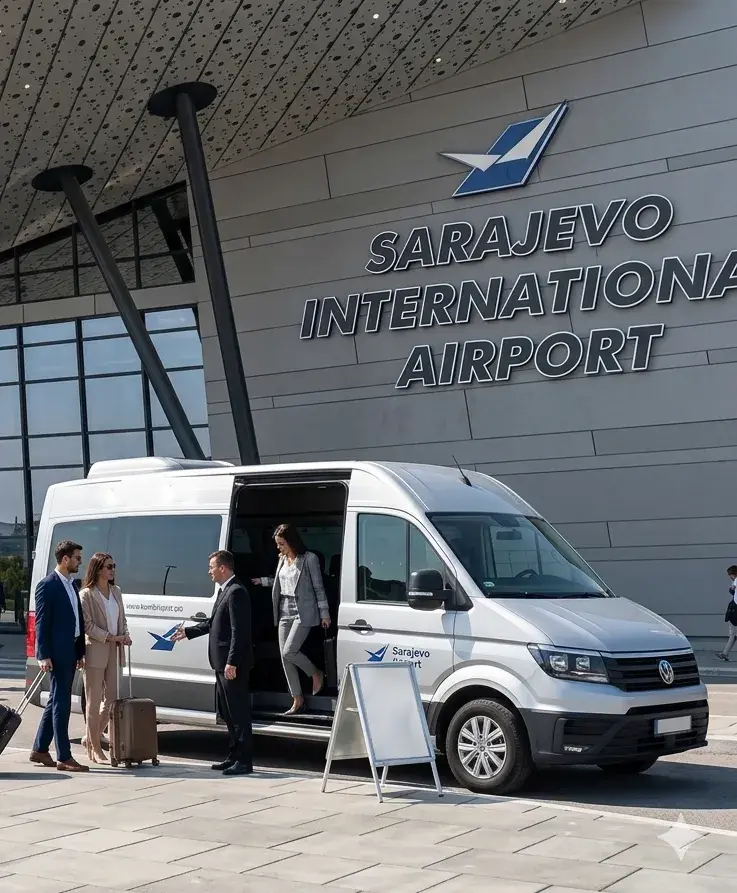 Premium vehicle for private transfer in Sarajevo