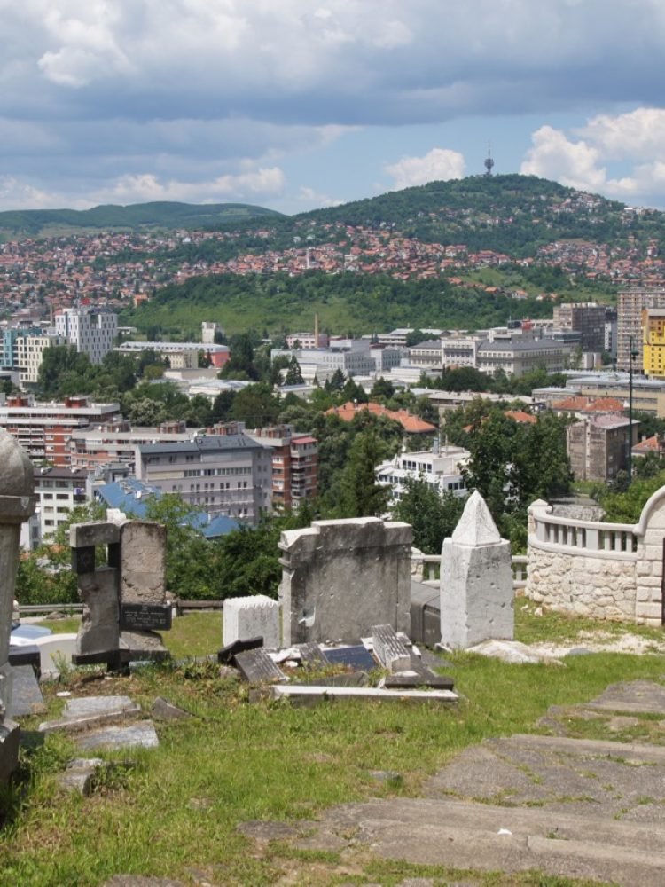 Inside the Siege tour – panoramic view of Sarajevo from above